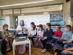 Spannender Unterrichtsbesuch