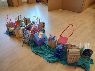 Osternestersuche mit der Göttiklasse