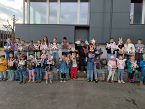 Osterhasen, Teamarbeit und leuchtende Kinderaugen