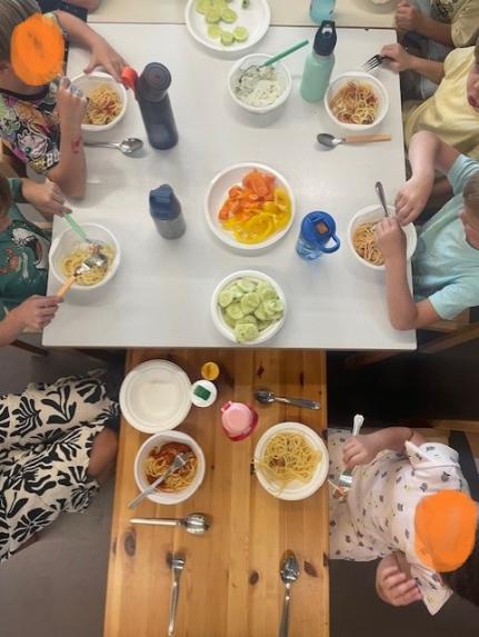 Gemeinsames Kochen im Kindergarten