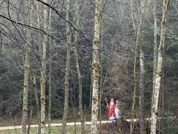 Besuch beim Samichlaus 1. und 2. Klasse