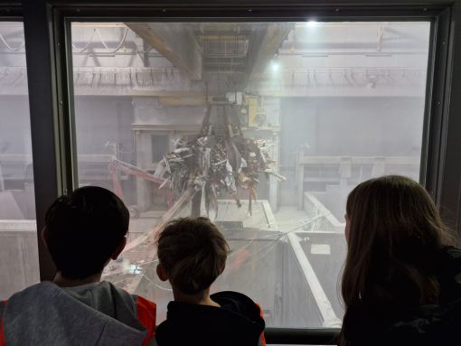 6. Klassen: Exkursion in die Renergia