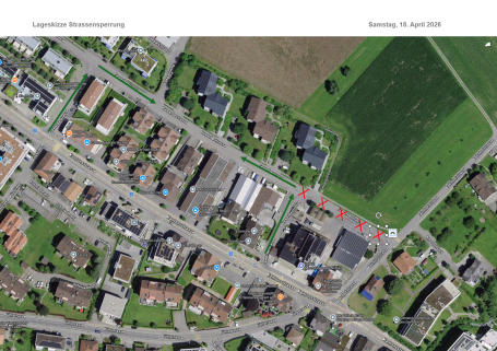 Sammelstelle geschlossen / Strassensperrung